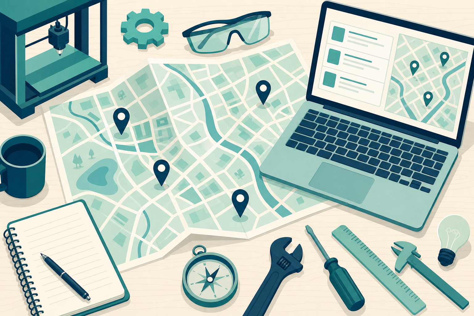 Professional illustration for How to Find a Makerspace Near You
